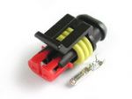 Auto waterproof 2 way connector-DJ7021Y-1.8-21-automotive headlamp lighting wiring harness sealed connector 