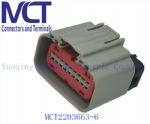 Tyco Motorcycle Electronic Fuel Injection Connector Mct2203663-6